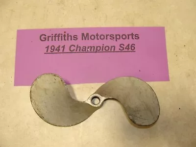 1941 Champion S4G 3.2hp Outboard Motor 2 Blade Pin Prop Propeller Vintage 4G126 • $36