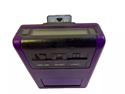 Vintage  Motorola Pager BPR2000 Early W Purple See See Through Case • $19.39