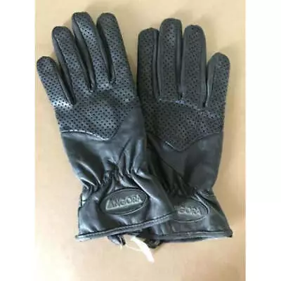 Angora Motocycle Leather Motorcycle Gloves- Men Small • $13.02