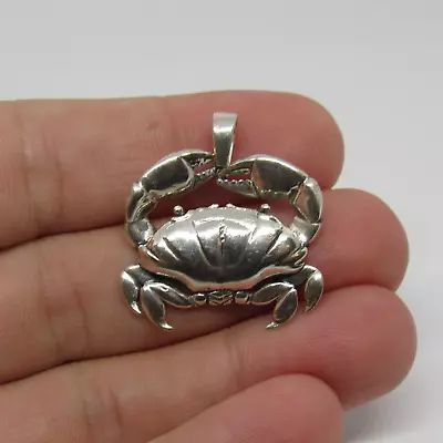 KABANA KBN Sterling Silver 925 Crab Pendant • $94.99