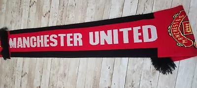 Manchester United FC Football Club Scarf Official Merch  • $15