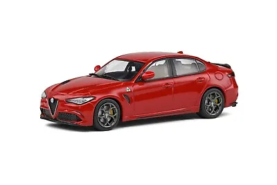 Solido 1/43 Alfa Romeo - Giulia Quadrifoglio 2.9l Biturbo 2019 - Red In Case • $69.99