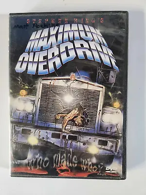 Maximum Overdrive (DVD 2001) • $14.99