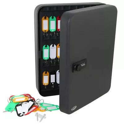 45 Key Large Combination Key Cabinet Key Boxes Wall Mounted • $37.33