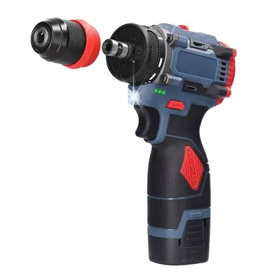 16.8V 2-In-1 Lithium Drill Electric Screwdriver Multi-Function  Tool 45Nm4941 • £38.39