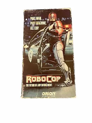 Robocop VHS 1987 Orion Home Video Peter Weller  Nancy Allen VCR • $4