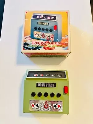 Vintage WACO 1971 Draw Poker Cordless Electric Game ( Tested Works ) • $25