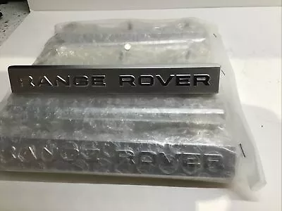 £20 • Buy Range Rover Badges X 10 Mint Unused  Original Land Rover Aluminium Ingot