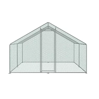 Large Walk In Pet Chicken Run Coop Cage Rabbit Hutch Ferret House W Cover 3x6x2m • $335