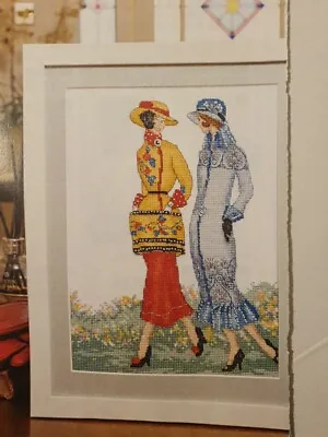 Cross Stitch Chart (From Magazine) - Art Deco Ladies • £1.80