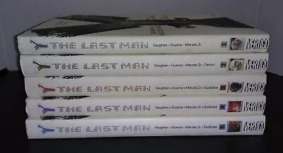 DC Vertigo Y The Last Man Deluxe Hardcover HC 1-5 Set Complete Brian K. Vaughan • $69.97