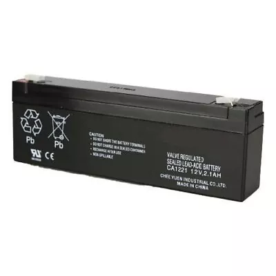 £12.99 • Buy 12v 2.1ah Replacement Battery For Texecom Veritas 8 Compact Alarm Control Panel