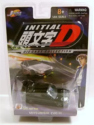 Mitsubishi Lancer Evolution Evo Iii Initial D Diecast Collection Jada Toys Rare • $94.95