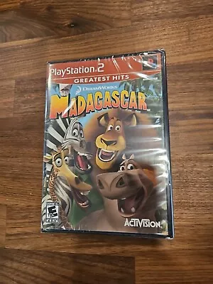 Madagascar (Sony PlayStation 2 2005) Greatest Hits FACTORY SEALED • $25