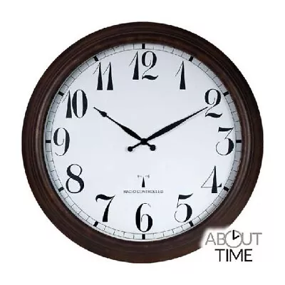 ™ EU Perfect Time Radio Controlled Outdoor Garden Clock 57.5cm (23 ) RRP £98.99 • £39.99