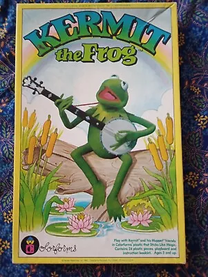 Vintage 1980 Kermit The Frog Colorforms Playset - Muppets Jim Henson 1980's • $15