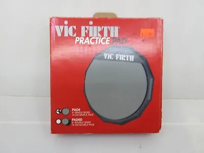 Vic Firth Single-Sided Practice Pad 6 - PAD6 Box • $11.99