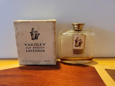 Vintage Yardley Old English Lavender Perfume Bottle No. 6372 W/ Box • $49.99