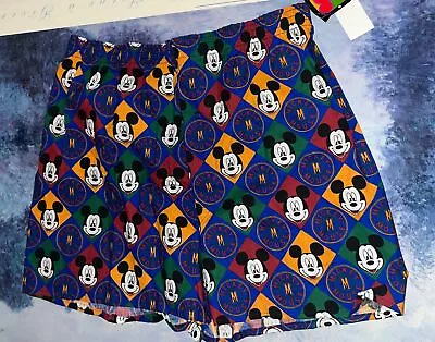 Vintage Disney Mickey Unlimited Mickey Mouse Boxer Shorts Mens Large • $9.99