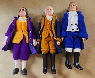 1970’s Heroes Of The American Revolution Action Figures Lot Of 3 NOT MEGO • $24.99