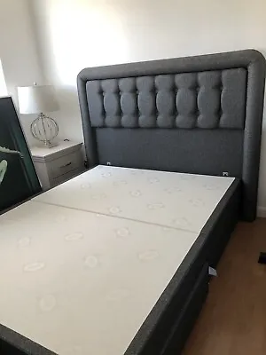 £300 • Buy Bensons For Beds - King Size Bed Frame - Grey