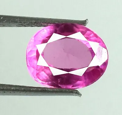 Brazilian Pink Morganite Gemstone Natural 5.80 Ct/11 Mm Oval Certified B54939 • $0.99