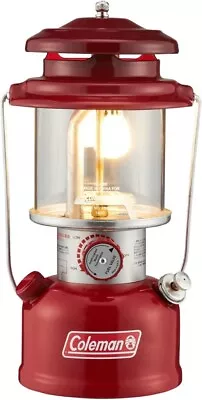 Coleman Gasoline Lantern One Mantle Lantern Red 2164001 • $190