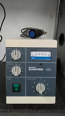 $284.81 • Buy BRANSON SONIFIER 450 Analog Sonifier Power Supply