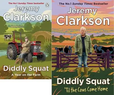 £24.99 • Buy Diddy Squat & 'Til The Cows Come Home - 2 Book Set By Jeremy Clarkson