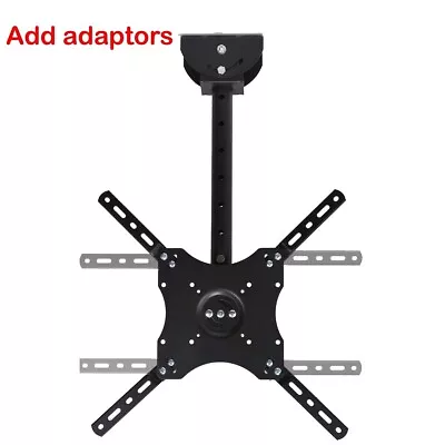 Adjustable Ceiling TV Monitor Mount Bracket For Most 26-55  LED Flat Vaulted 1JS • $61.90