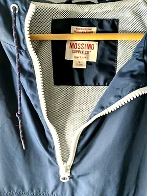 Mossimo Men's Jacket Hoodie 1/2 Zip Pullover Sweatshirt Windbreaker Light L • $33.20