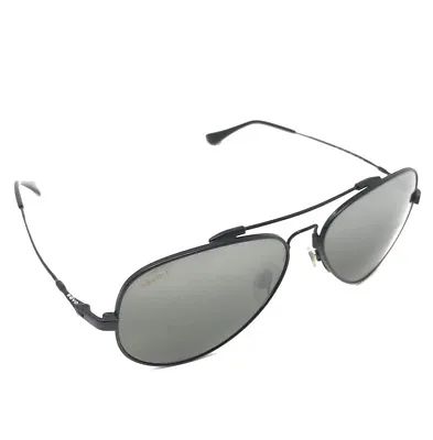 $199.99 • Buy Revo 9007 001/J7 56mm Sunglasses Polarized Aviator H20 Black A33