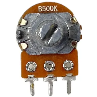 B500K Ohm 16mm Tone Volume Control Potentiometer Guitar Mini Pot W/ Washer & Nut • $7