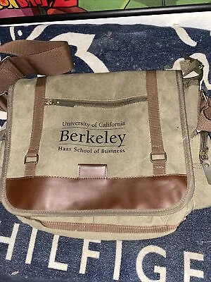 Sovrano Messanger Bag Satchel Y2k UC Berkeley Haas School Of Business Swag • $38.88