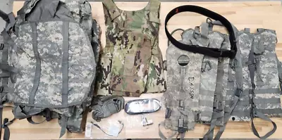 BULK LOT: Mixed Military Surplus - Vest Packs Camel Backs Gloves Misc Gear • $225