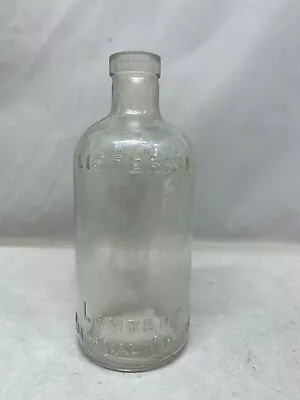Antique / Vintage Listerine Glass Bottle Lambert Pharmacal Company  5 1/2  • $19.79