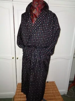 St Michael M&S Men’s  Dressing Gown /Vintage Smoking Jacket BRITISH MADE UK 40  • $44.20