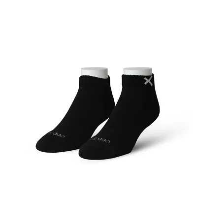 Odd Sox Basix Black Ankle Socks Men's Athletic Lightweight 3 Pack • $8.99