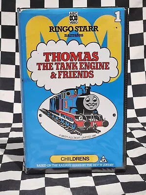 Thomas The Tank Engine & Friends Vintage Clamshell Vhs 1987 Ringo Starr Beatles • $30.57