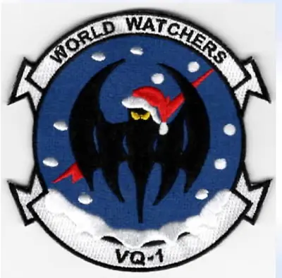 4  Navy Vq-1 World Watchers Christmas Military Embroidered Patch • $39.99