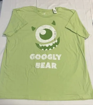 Disney Parks Mike Wazowski Googly Bear Monsters Inc T Shirt Mens 3XL NWT • $29.90