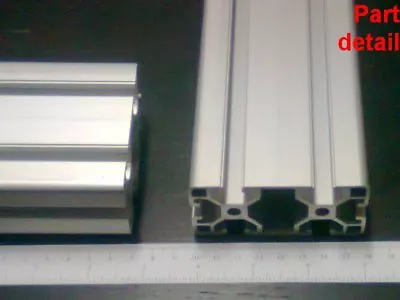 Aluminum T-slot Extruded Profile 40x80-8mm L600 800 1000 1200 Or 1500mm -3pcs • $129.70