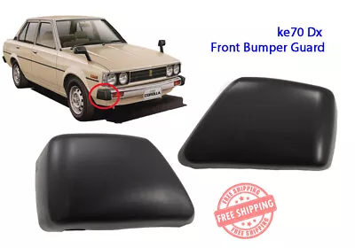 Front Bumper Corner Guard End Cap Fit Corolla DX KE70 KE72 TE70 TE71 TE72 79-87 • $65.99