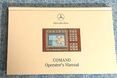 2001 Mercedes S & Cl Class Comand Navigation System Owners Guide Oem W220 C215 • $19.75