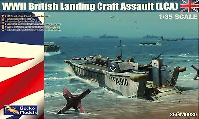 GECKO 1/35 WWII British Landing Craft Assault (LCA) 35GM0080 • £42.99