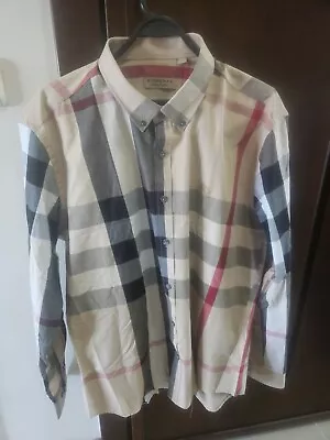 Burberry London Men's Brown Shirt Size M • $68