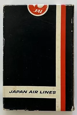 Vintage:  JAPAN AIRLINES IN-FLIGHT PLAYING CARDS DECK / New • Sealed • Un-Opened • $7.87