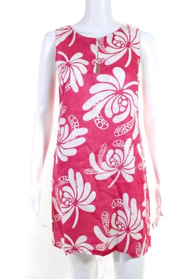 $29.01 • Buy Island Company Womens Hawaiian Print Castaway Shift Dress Pink Size XS