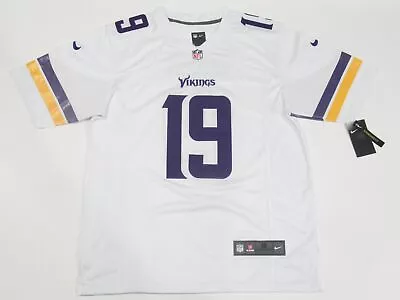 Adam Thielen #19 Minnesota Vikings On-field Game Men's Jersey White • $29.99