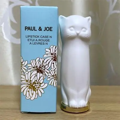 PAUL & JOE Cat Lipstick Case N 001 White In Box Limited Edition New • $65